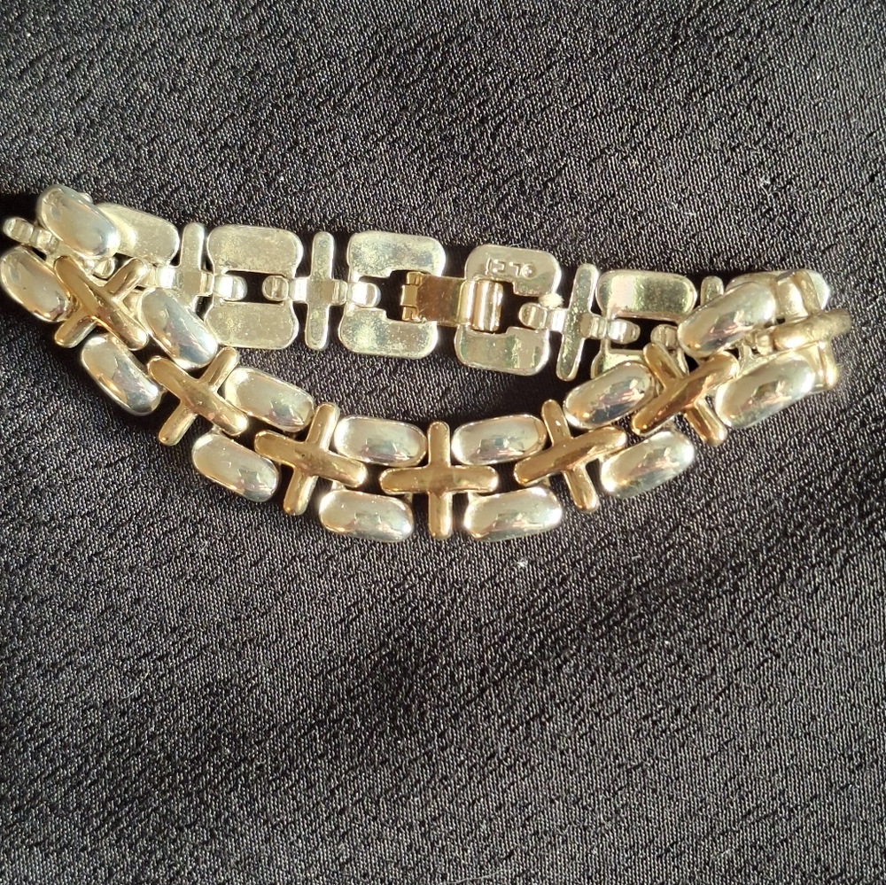 Elegant Gold and Silver Women's Bracelet By LEI